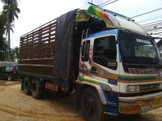 10ล้อเพลาเดียว175แรงFVM12MY วางหัวเก๋งเดก้า...รถสวยมาก  เล่มพร้อม คัสซีสวย เครื่องสวย...