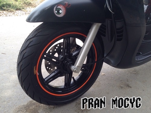 รถใหม่ยังไม่ได้จดทะเบียนyamaha finoรถเเต่งจากศูนย์ยามาฮ่า ล้อเเม็คขอบ12