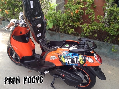 รถใหม่ยังไม่ได้จดทะเบียนyamaha finoรถเเต่งจากศูนย์ยามาฮ่า ล้อเเม็คขอบ12