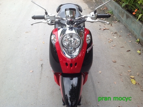 ขายyamaha fino สีดำเเดงขาว ปี2013