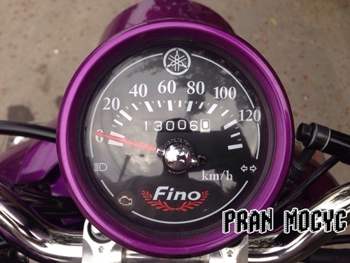 ขายyamaha finoสีม่วงดำ ปี2013