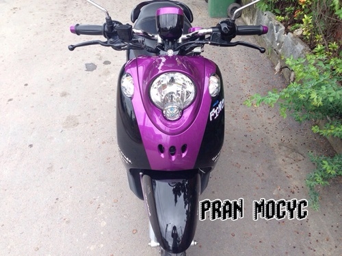 ขายyamaha finoสีม่วงดำ ปี2013