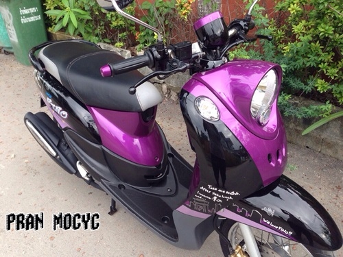 ขายyamaha finoสีม่วงดำ ปี2013