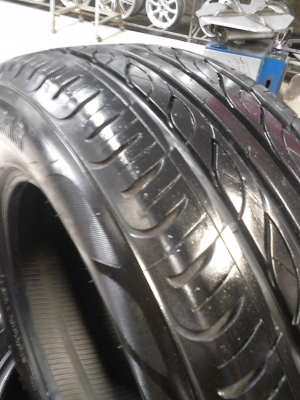 215/60R16 Firestone TZ700 ชุด 4 เส้น สวยๆ สภาพใหม่ๆน่าใช้ ดอกยางหนาเสมอ ปี2012 ( 4412 ) ชุด 4 เส้น  TEL.081-427-3941