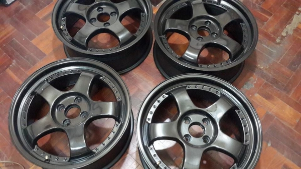 Wwork S1 ขอบ 17 4รู100 สีดำด้าน แม็กเปล่าไม่มียาง Wwork S1 ขอบ 17 4รู100 สีดำด้าน แม็กเปล่าไม่มียาง