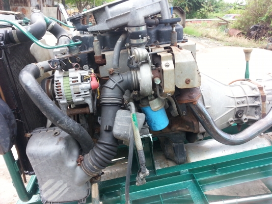 ขายเครื่องสูบน้ำท่อสแตนเลส 8นิ้วยาว7.20เมตรเครื่อง นิสสันtdฝาดำเทอร์โบเครื่องนอก