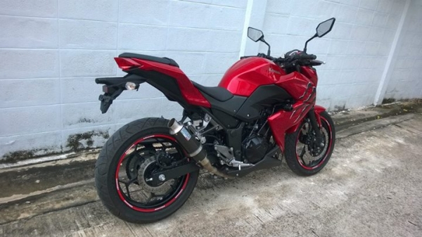 มือ 1 ยังไม่จด Z250 แดงแก้ว 2014 ใหม่กริ๊บ ถูกๆ ต่อรองได้ ส่งฟรี