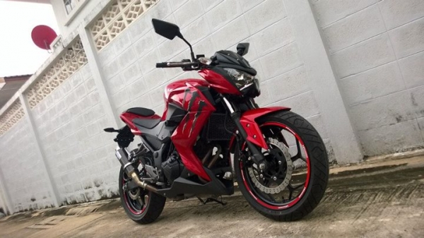 มือ 1 ยังไม่จด Z250 แดงแก้ว 2014 ใหม่กริ๊บ ถูกๆ ต่อรองได้ ส่งฟรี