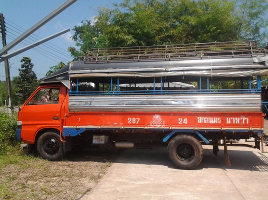 ISUZU TL110 ฝาดำ4BE1 พร้อมหลังคาโดยสาร ภาษี58 เล่มพร้อม ชุดโอนไม่มีนะครับ