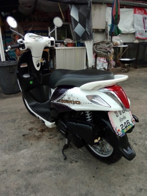 Filano ลายซิป สีม่วง-ขาว หัวฉีดประหยัด รถปี56 สวยๆครับ