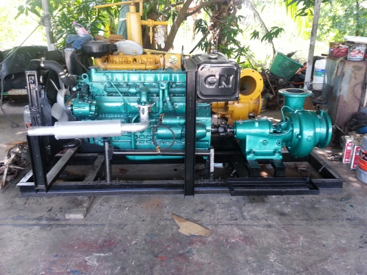 ขายเครื่องสูบน้ำขนาด เข้า 8  "ออก 6" เครื่องอีซูซุ สูบลึกส่งสูง