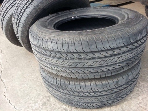 ขายยาง Bridgestone ecopia 265/70/16 ปี14 เดือน7 ลงพื้นไป 400 โล