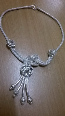 สร้อยเงินแท้เก่าเก็บ