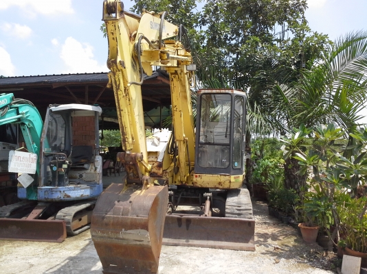 ขายรถแบคโฮ  SUMITOMO   SH75U   รถแบคโฮเก่านอกยังไม่เคยใช้งานในไทย  เครื่องดี ปั้มแรง  ทำงานไวรถสวย  มีเอกสารพร้องขายราคาถูกมากค่ะ