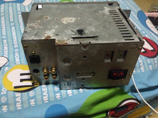 ขายเครื่องเล่น JVC  cd /cassette receiver2din