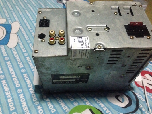 ขายเครื่องเล่น JVC  cd /cassette receiver2din