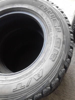 225/70R15 BRIDGESTONE DUELER A/T  มี 2 เส้น  โทร.081-427-3941