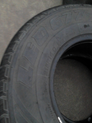 215R14 BRIDGE STONE LEO 677   มี 2 เส้น ปี 2013   TEL.081-427-3941