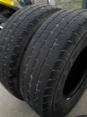 215R14 BRIDGE STONE LEO 677   มี 2 เส้น ปี 2013   TEL.081-427-3941