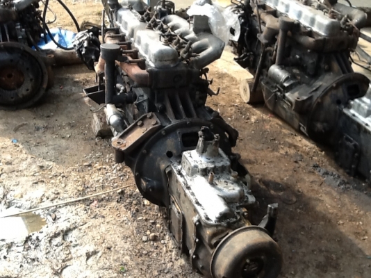 เครื่อง6BF1 170 แรงม้า ใช้งานได้ปกติ พร้อมเกียร์(เครื่องที่1)