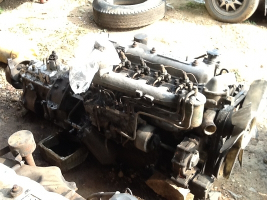 เครื่อง6BF1 170 แรงม้า ใช้งานได้ปกติ พร้อมเกียร์(เครื่องที่1)