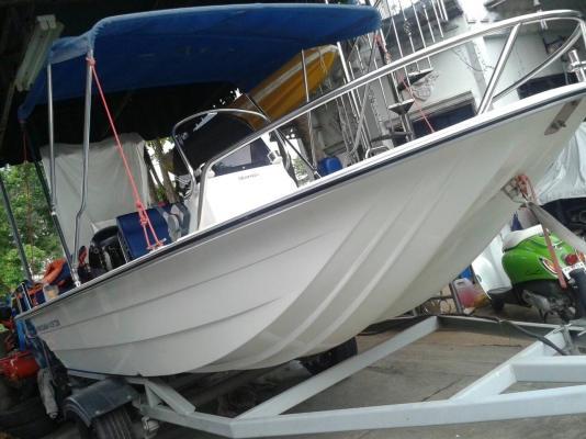 ช่วยเพื่อนหาแลกหรือขายลำเก่าอยากได้เป็นเรือหัวปิด 18 ฟุตขึ้นไป อยากขายเรือ Smart Cat