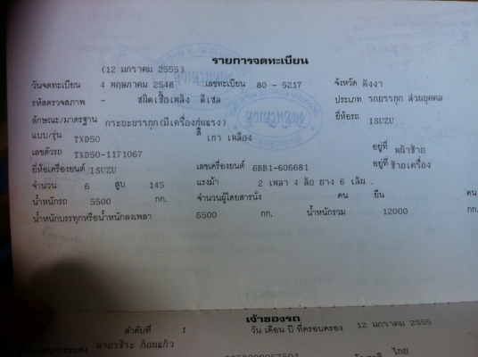 ขาย 6 ล้อหน้ายาว TXD50 ติดเครนยูนิค 3 ตัน 5 เหลี่ยมท้องวี สภาพเดิมๆ เครื่องแน่น คัทซีสวย เครนดี สนใจติดต่อได้ที่ 081-9420141