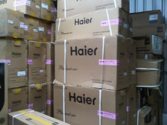 ขายแอร์ Haier ใหม่ราคาส่ง 9000BTU ราคา 9500บาท 12500BTU ราคา 11000 บาท พร้อมส่ง