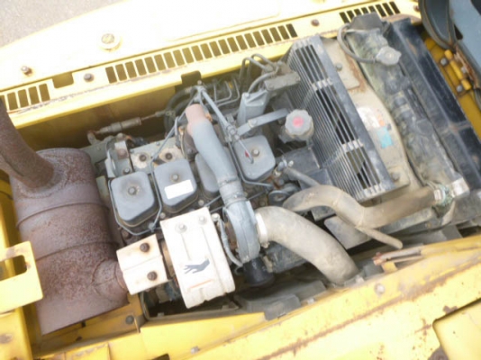 รถแบคโฮเก่าญี่ปุ่นแท้ KOMATSU PC120-6 แทรค 70 ซม.