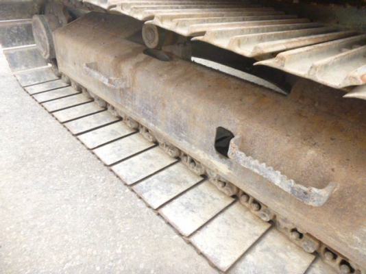 รถแบคโฮเก่าญี่ปุ่นแท้ KOMATSU PC120-6 แทรค 70 ซม.