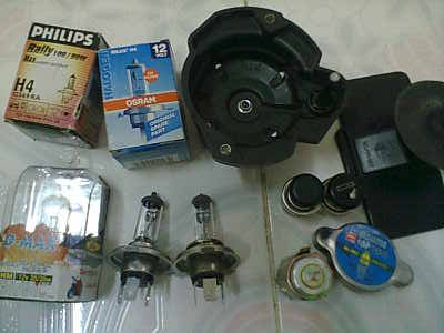 อะไหล่รถหลอดไฟฝาหม้อนั้า