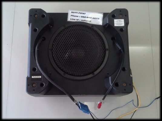 Subwoofer Alpine SWD2000 ดอก 8" แอมป์ในตัว มือสองญี่ปุ่น Subwoofer Alpine SWD2000 ดอก 8" แอมป์ในตัว มือสองญี่ปุ่น