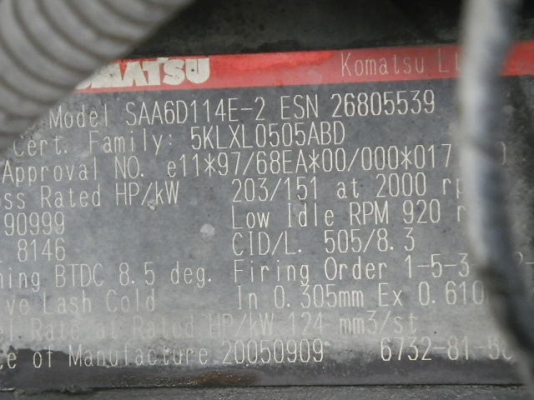 ขายรถตัก Komatsu WA380-5 ขายรถตัก Komatsu WA380-5