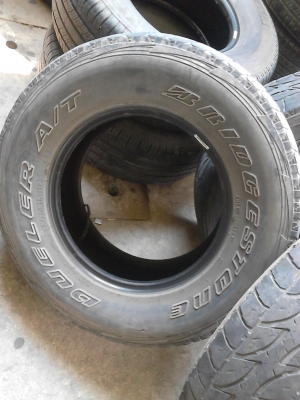 265/70R16 BRIDGESTONE DUELER A/T ชุด 4 เส้น ดอกยางพอได้ TEL.081-427-3941 265/70R16 BRIDGESTONE DUELER A/T ชุด 4 เส้น ดอกยางพอได้ TEL.081-427-3941