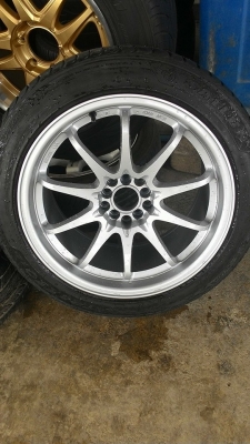 จัดไปคับขาย ce28พร้อมยาง225/40/18หลัง 255/45/18 งานrota