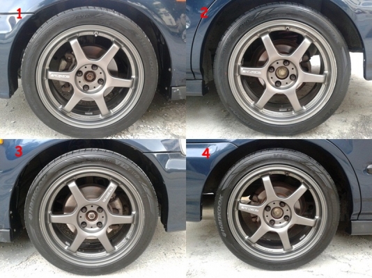 ล้อ,Prodrive GC-06D 16X7'4รู100'ET30 ก้านยกๆพร้อมยาง 27,000 เทิร์นได้!!
