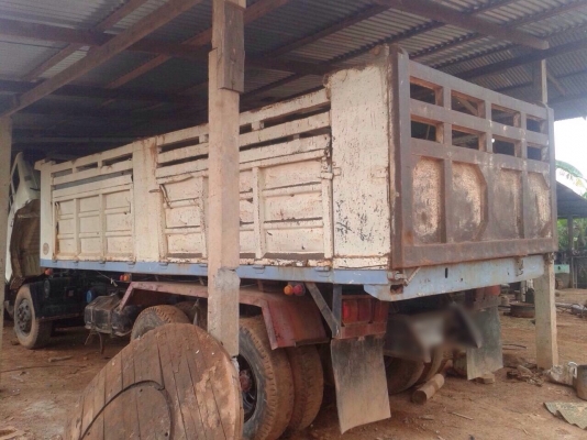 ขายรถบรรทุกสิบล้อดัมพ์ HINO F18 เครื่องเดิม HO7C-185 แรง 2 เพลา เบรคจิฟฟี่ พวงมาลัยพาวเวอร์ ทะเบียนพร้อม
