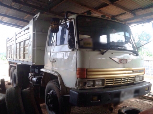 ขายรถบรรทุกสิบล้อดัมพ์ HINO F18 เครื่องเดิม HO7C-185 แรง 2 เพลา เบรคจิฟฟี่ พวงมาลัยพาวเวอร์ ทะเบียนพร้อม