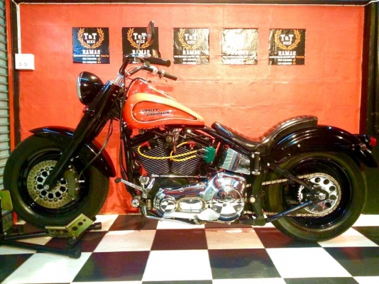 T&amp;T BIKE RAMA2 ขายHARRY DAVIDSON FATBOY ปี1997 EVO อินวอยสรรพสามิตแท้ แต่งเทพๆทั้งคัน ขายในราคาเพียง 379000฿