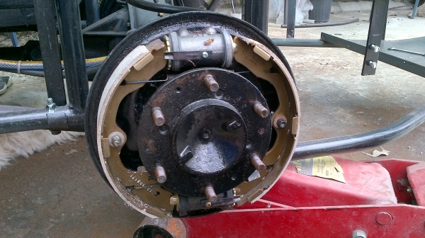 ดรั้มเบรคหน้า ซ้าย ขวา สำหรับ MAZDA