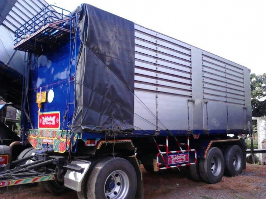 ขาย ISUZU 360 แรง พ่วง 24 ล้อ กระบะเนียมอู่ซุนชัย ดั๊ม รถปี 53