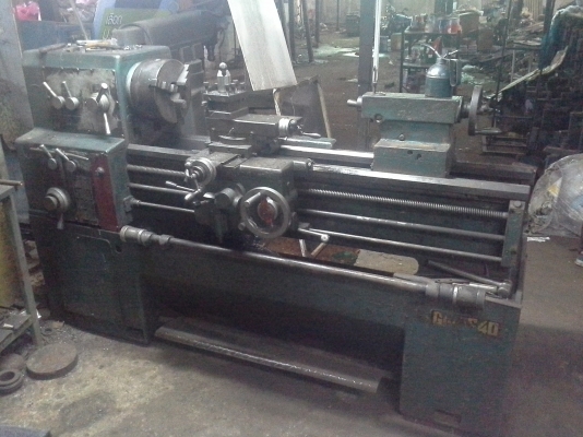 เครื่องกลึง 6 ฟุต GOODWAY รุ่น GW-1640 เกียร์บล็อค ลูกบิด 4 เพลาเด้ง พร้อมมีเบรค พร้อมใช้งาน ขายถูกมาก