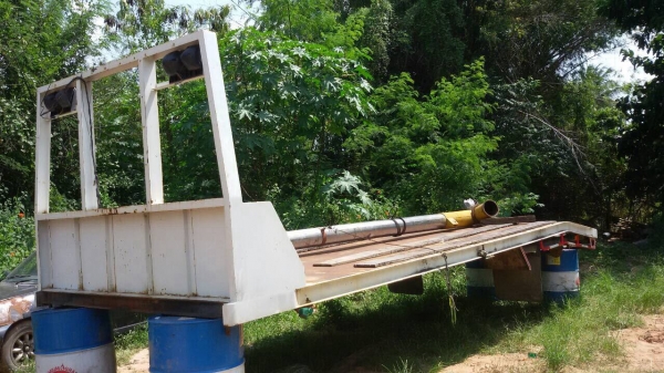 ขาย (55,000 บาท) กระบะ เทรนเลอร์ บรรทุกรถเกี่ยวข้าว สภาพสวย พร้อมใช้งาน