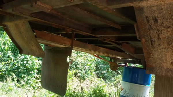 ขาย (55,000 บาท) กระบะ เทรนเลอร์ บรรทุกรถเกี่ยวข้าว สภาพสวย พร้อมใช้งาน