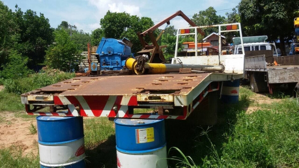 ขาย (55,000 บาท) กระบะ เทรนเลอร์ บรรทุกรถเกี่ยวข้าว สภาพสวย พร้อมใช้งาน