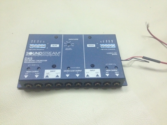 ขายครอส Sound Stream รุ่น DX-5 เข้า 2 ออก 3 สภาพสวยขายถูกๆ