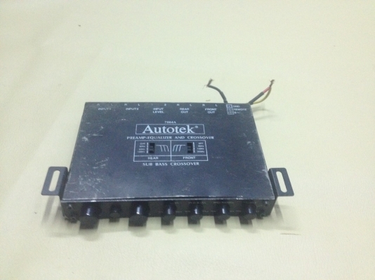 ขายปรีแอมป์ Autotek 7004A (4band) ขายถูกๆ 1200.-