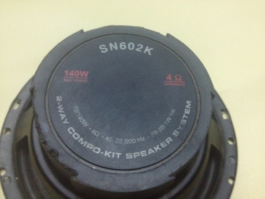 ขายลำโพงเสียงกลาง 6" Schneider รุ่น SN602k 140w ขายถูกๆ700.-