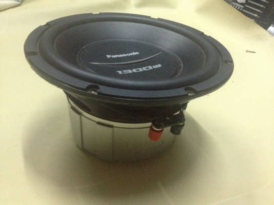 ขายซับ 10" Panasonic  1300W วอยล์เดี่ยว (มีข้างเดียว)ขายถูกๆ900.-
