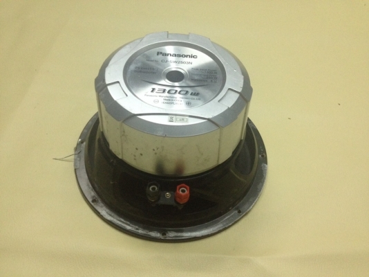 ขายซับ 10" Panasonic  1300W วอยล์เดี่ยว (มีข้างเดียว)ขายถูกๆ900.-